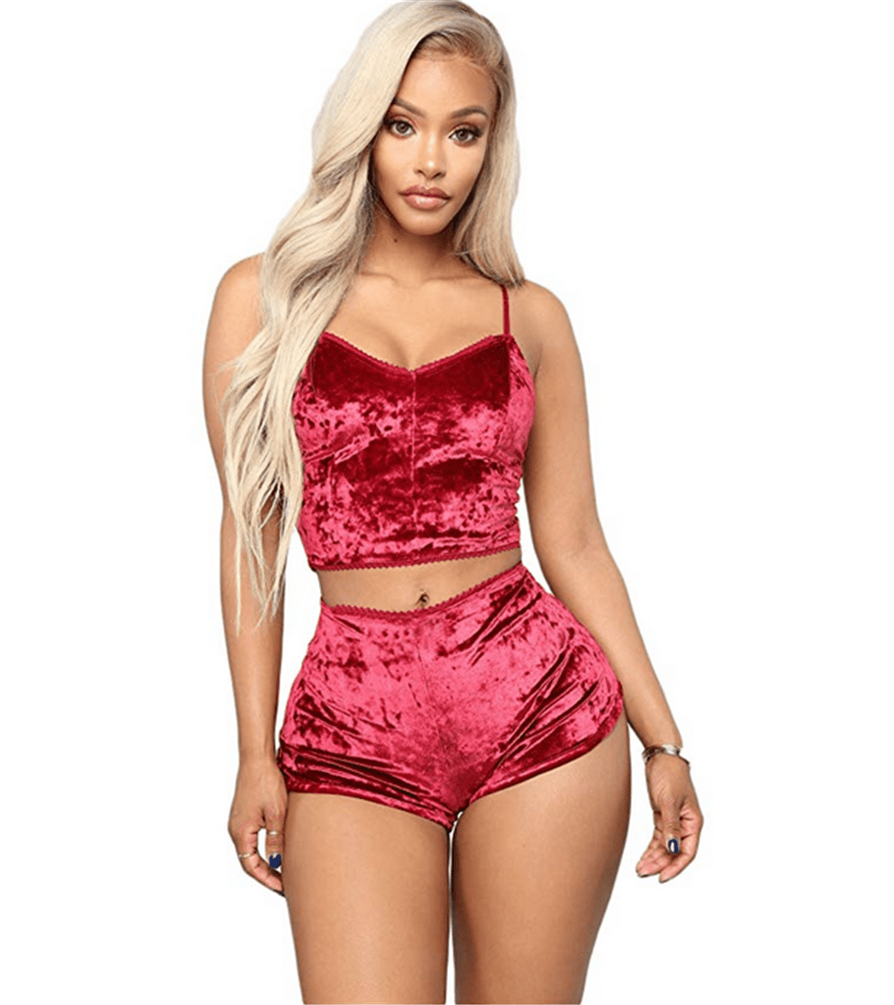 2 piece pajamas for women sexy